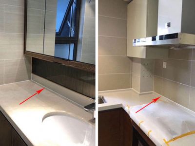 廚房封邊發(fā)黑，如何補(bǔ)救？美容膠讓廚房更完美！