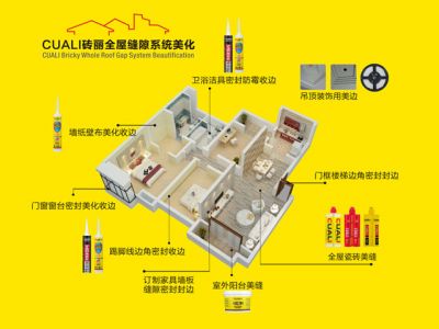 全屋縫隙美化如何做？美縫劑、美邊線、美容膠可以幫到你！