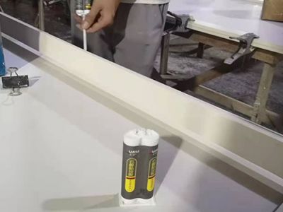 巖板膠粘接、美縫、修補(bǔ)怎么施工？