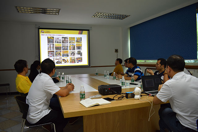 碧桂園領(lǐng)導(dǎo)、專家蒞臨德國(guó)CUALI磚麗指導(dǎo)工作