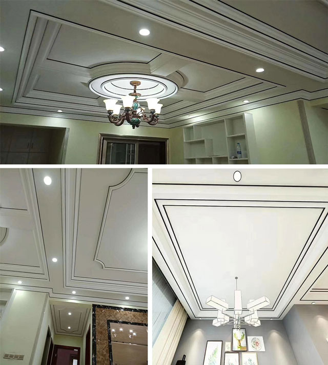石膏線、吊頂配美邊線，好看不止一點(diǎn)點(diǎn)