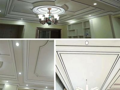 石膏線、吊頂配美邊線，好看不止一點(diǎn)點(diǎn)！